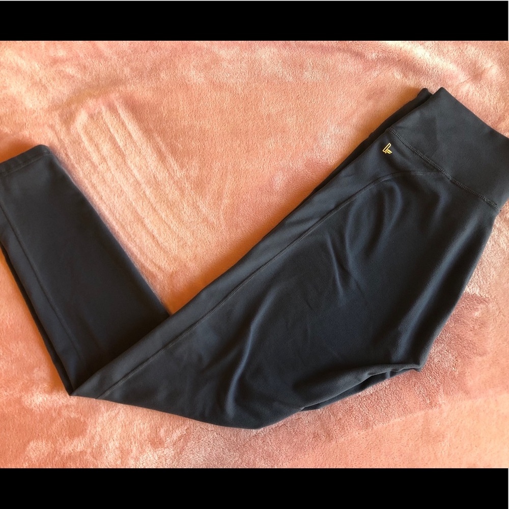 Fabletics gray/blue high waisted leggings